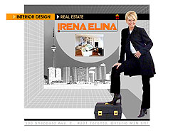 Сайта дизайнера IRINA ELINA